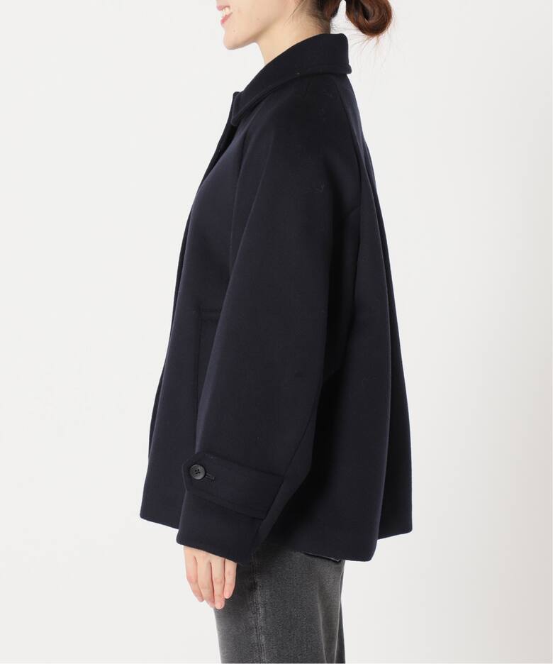 美品 Sealup × beams ショート ピーコート ネイビー サイズ48（ウール 