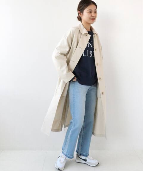 オーガニックコットン混ステンカラーコート Journal Standard Relume ジャーナルスタンダード レリューム 公式のファッション通販 Baycrew S Store