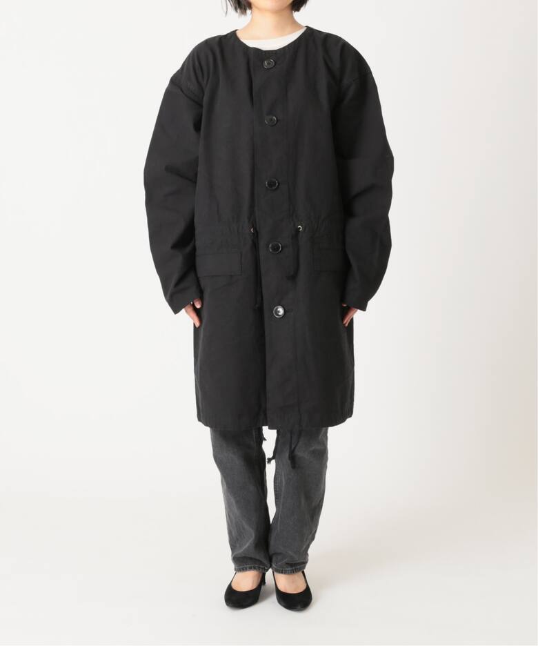ROYAL NAVY/ロイヤルネイビー】NOCOLLAR COAT：コート◇（ミリタリー 