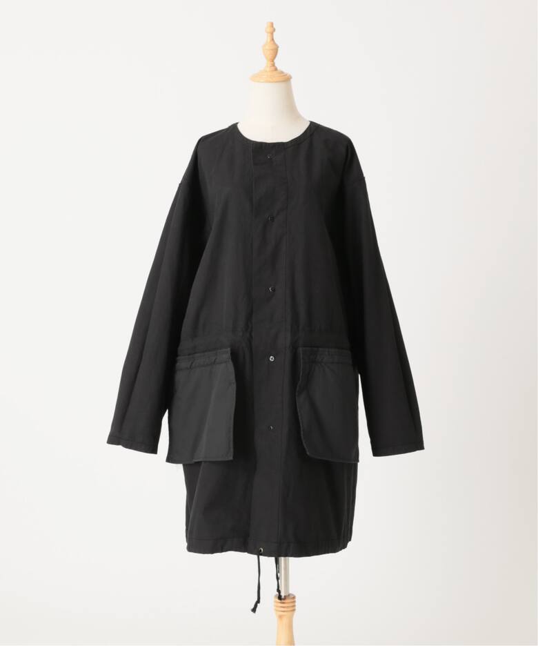 ROYAL NAVY/ロイヤルネイビー】NOCOLLAR COAT：コート◇（ミリタリー 