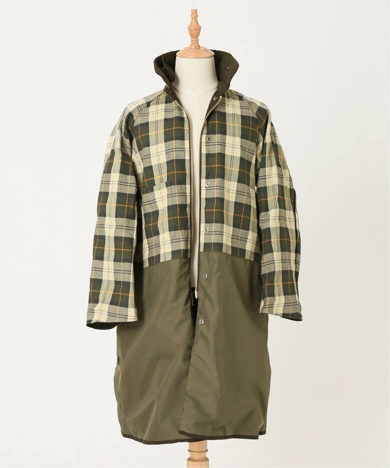 追加》【BARBOUR / バブアー】別注 オーバーサイズ BURGHLEY COAT 2 