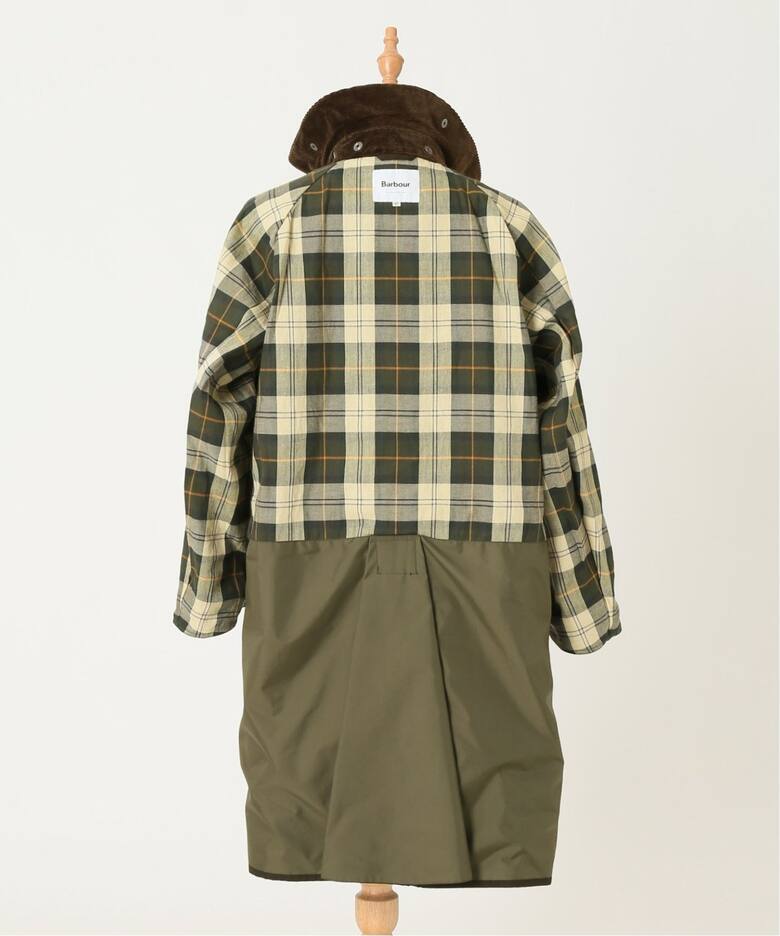 追加》【BARBOUR / バブアー】別注 オーバーサイズ BURGHLEY COAT 2 