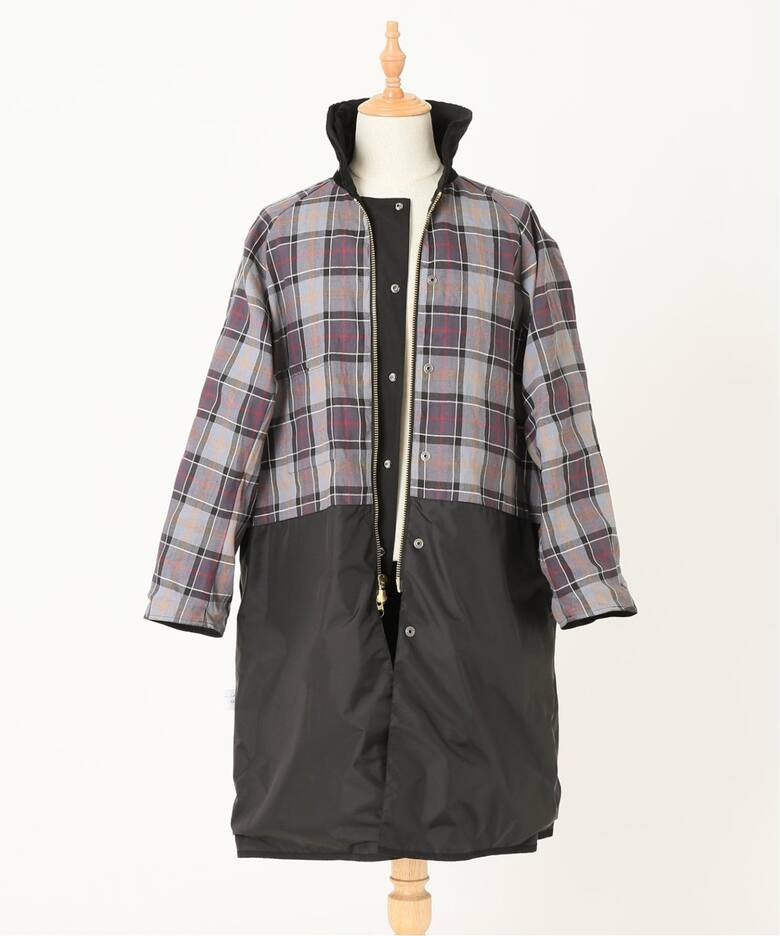 追加》【BARBOUR / バブアー】別注 オーバーサイズ BURGHLEY COAT 2 