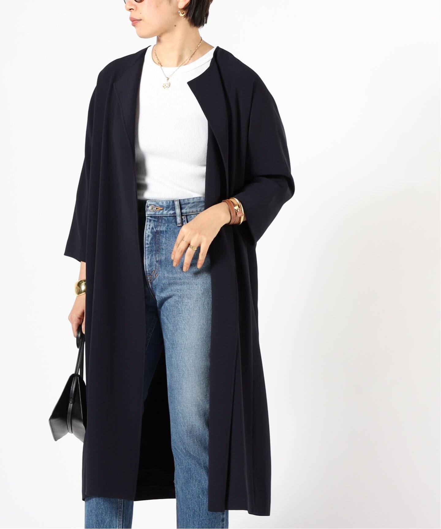 EDEN ノーカラーコート（その他ブルゾン／アウター）｜Deuxieme Classe  