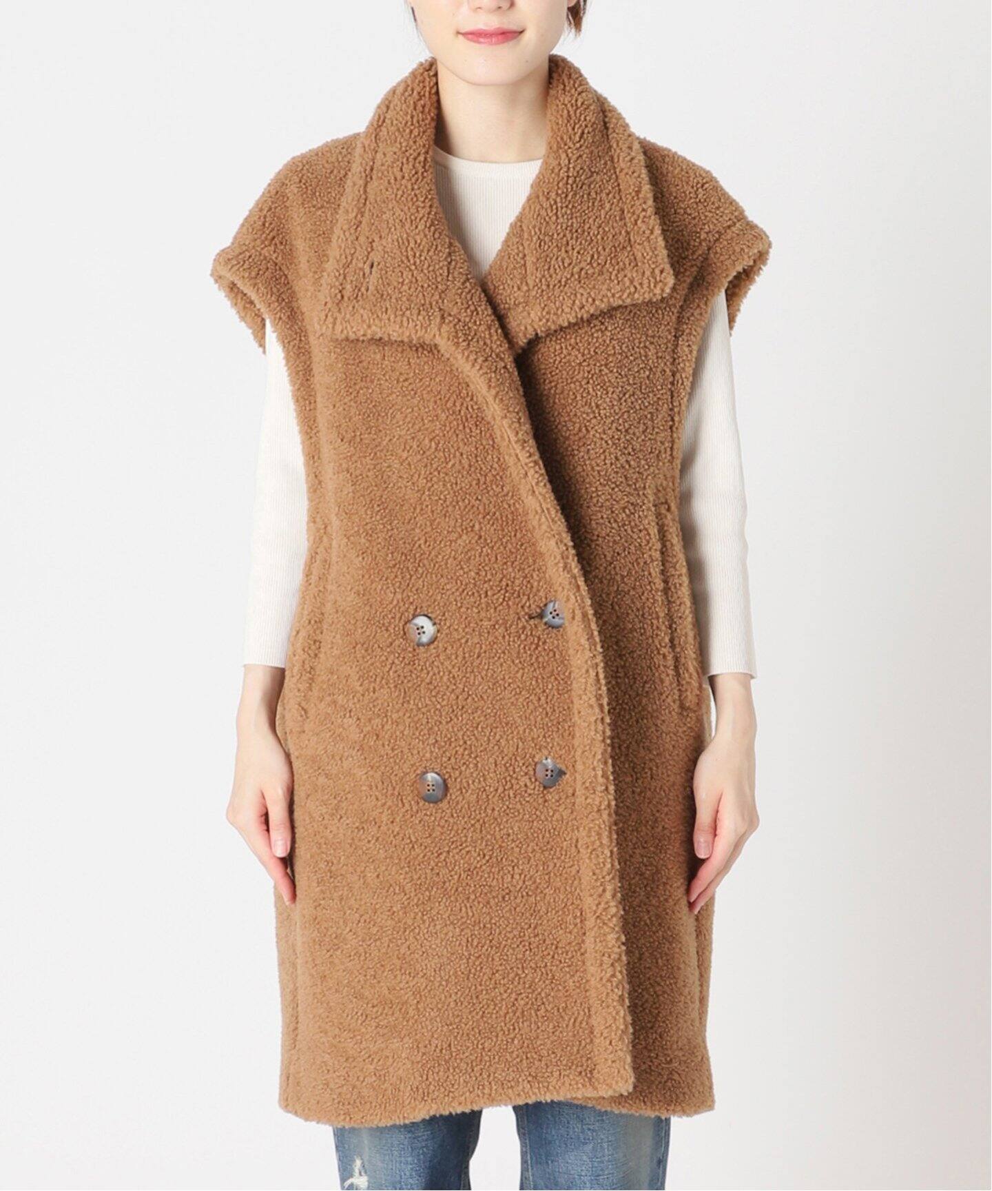 CAMEL BOA ベスト（その他ブルゾン／アウター）｜Deuxieme Classe 