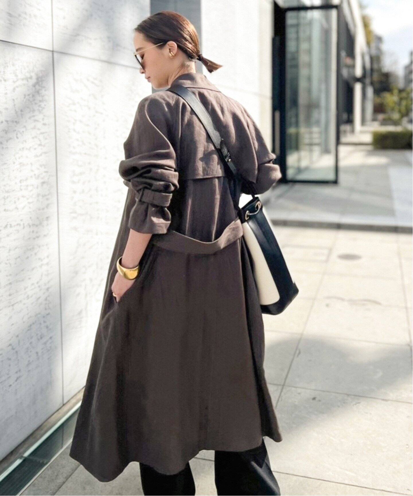 Linen Trench コート（トレンチコート）｜Deuxieme Classe 