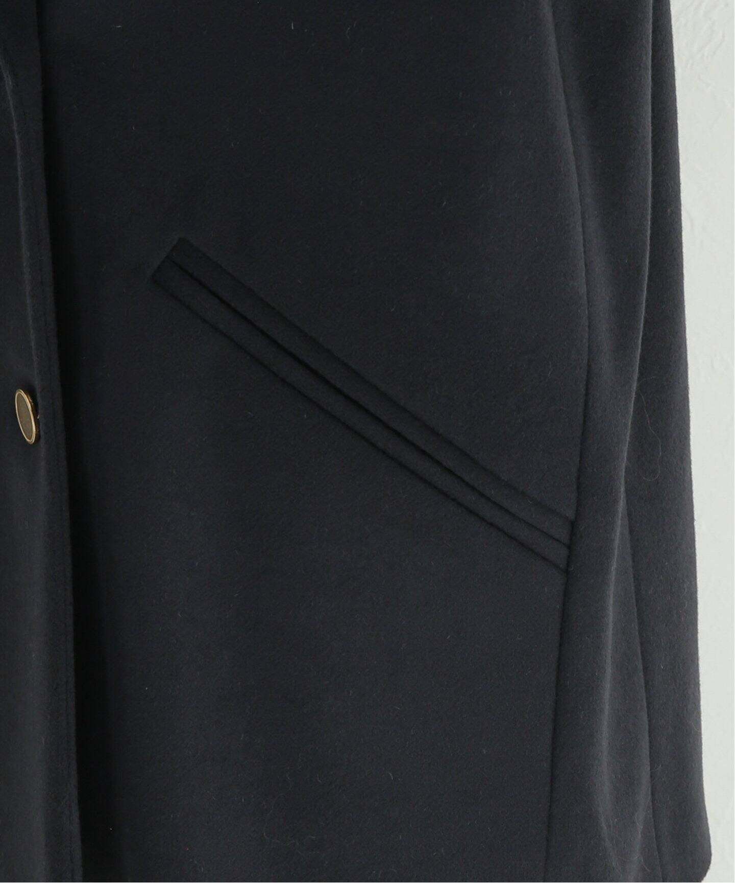 Short Double コート(NAVY)|Deuxieme Classe(ドゥーズィエム クラス ...