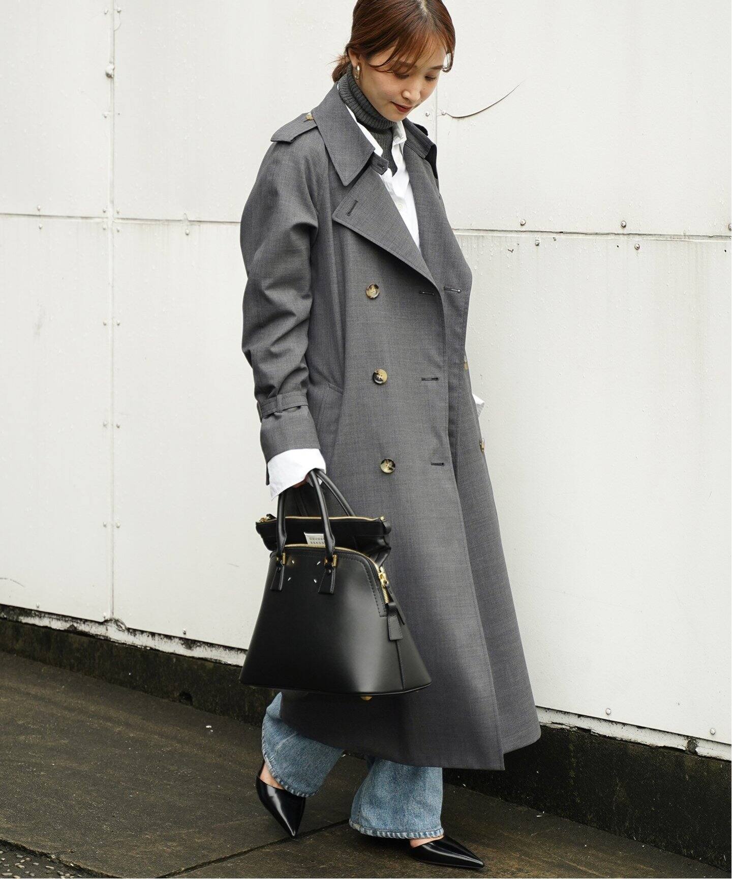 Grey トレンチ コート（トレンチコート）｜Deuxieme Classe  