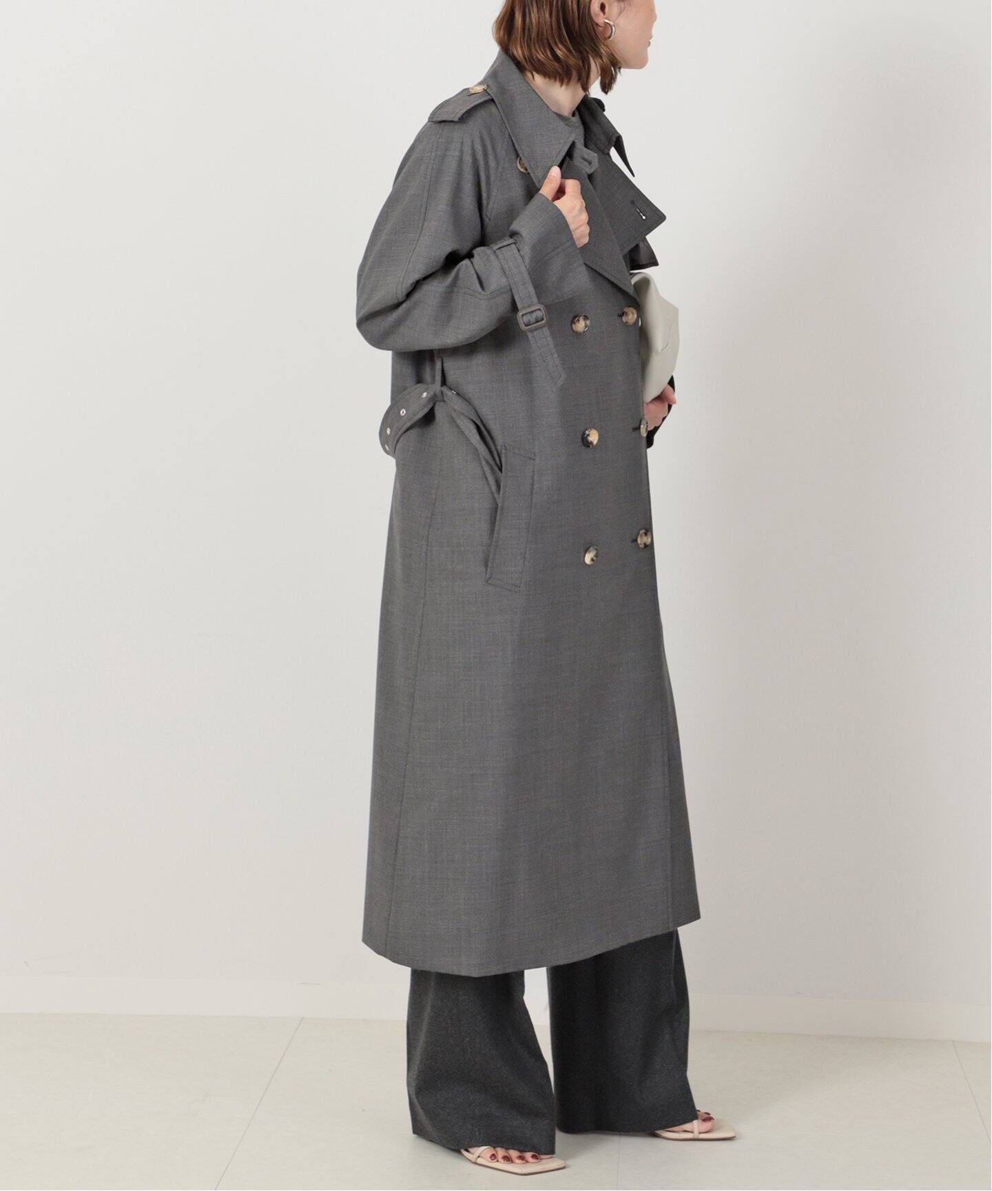 Grey トレンチ コート（トレンチコート）｜Deuxieme Classe  