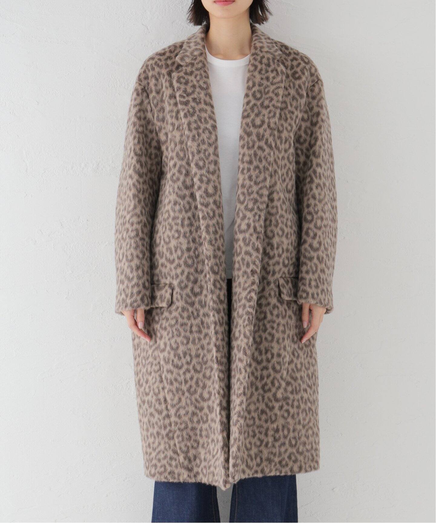 MADISONBLUE/マディソンブルー】 EGG SHAPED コート LEOPARD（その他 
