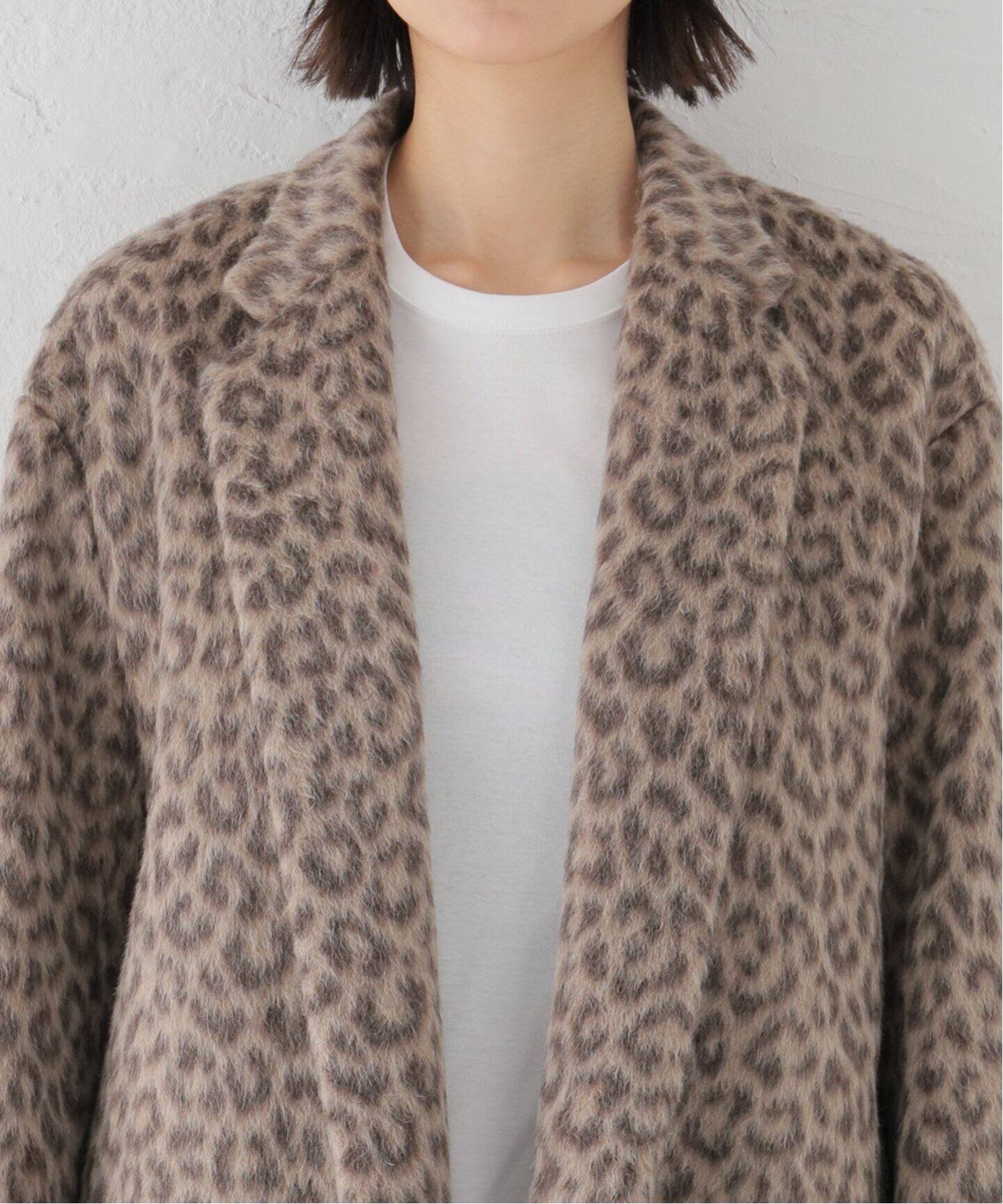 MADISONBLUE/マディソンブルー】 EGG SHAPED コート LEOPARD（その他 