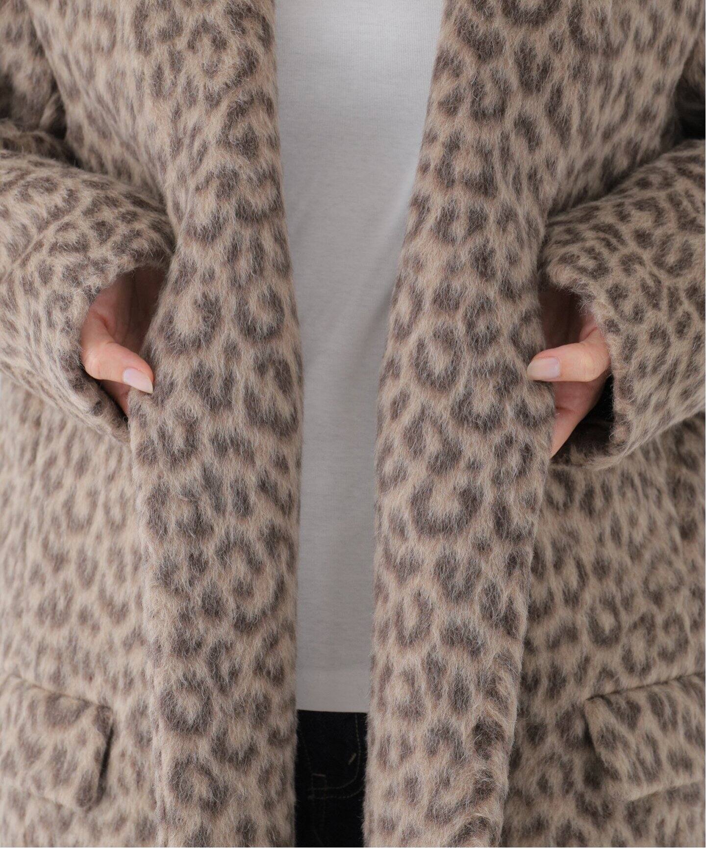 MADISONBLUE/マディソンブルー】 EGG SHAPED コート LEOPARD（その他  