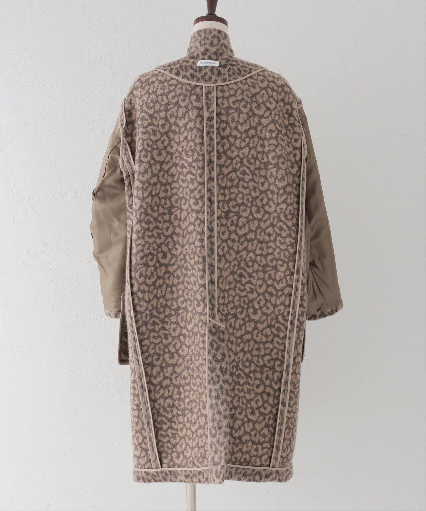 MADISONBLUE/マディソンブルー】 EGG SHAPED コート LEOPARD（その他 