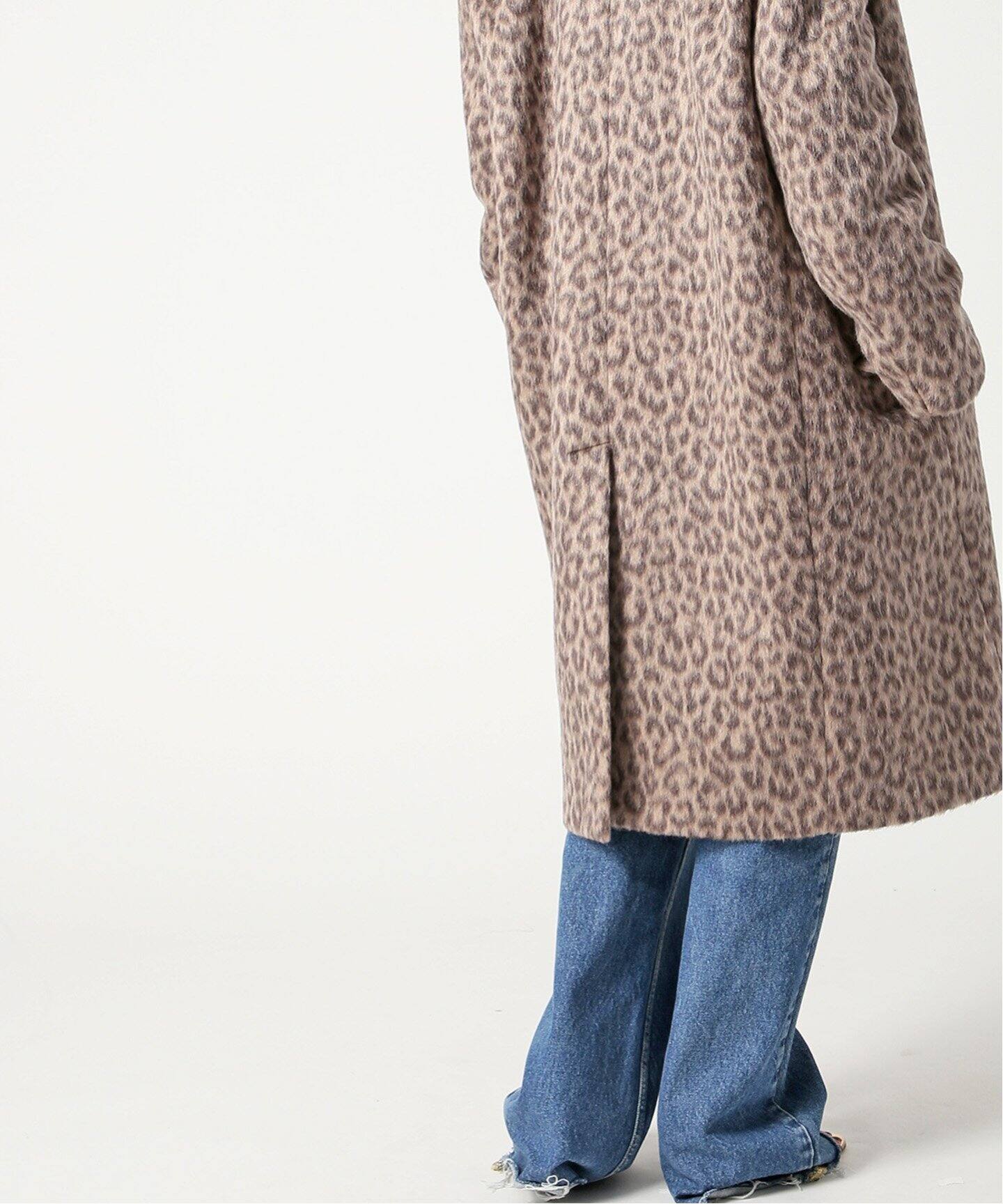 MADISONBLUE/マディソンブルー】 EGG SHAPED コート LEOPARD（その他  