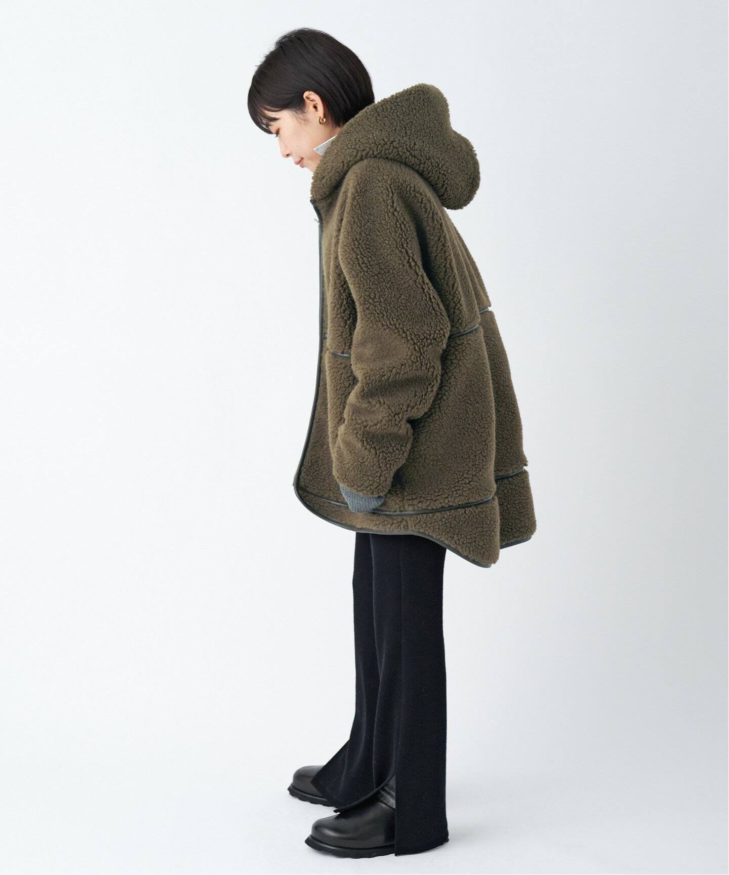 CALUX/キャラクス】SHERPA HOODIE（その他ブルゾン／アウター  