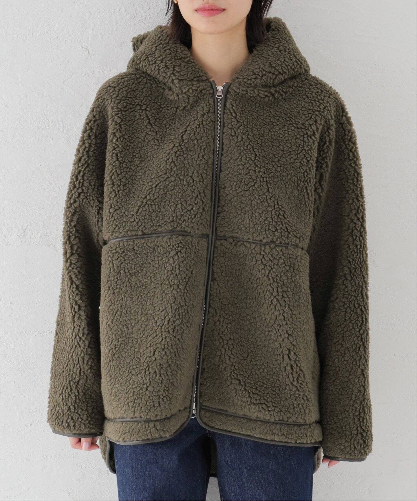 CALUX/キャラクス】SHERPA HOODIE（その他ブルゾン／アウター  