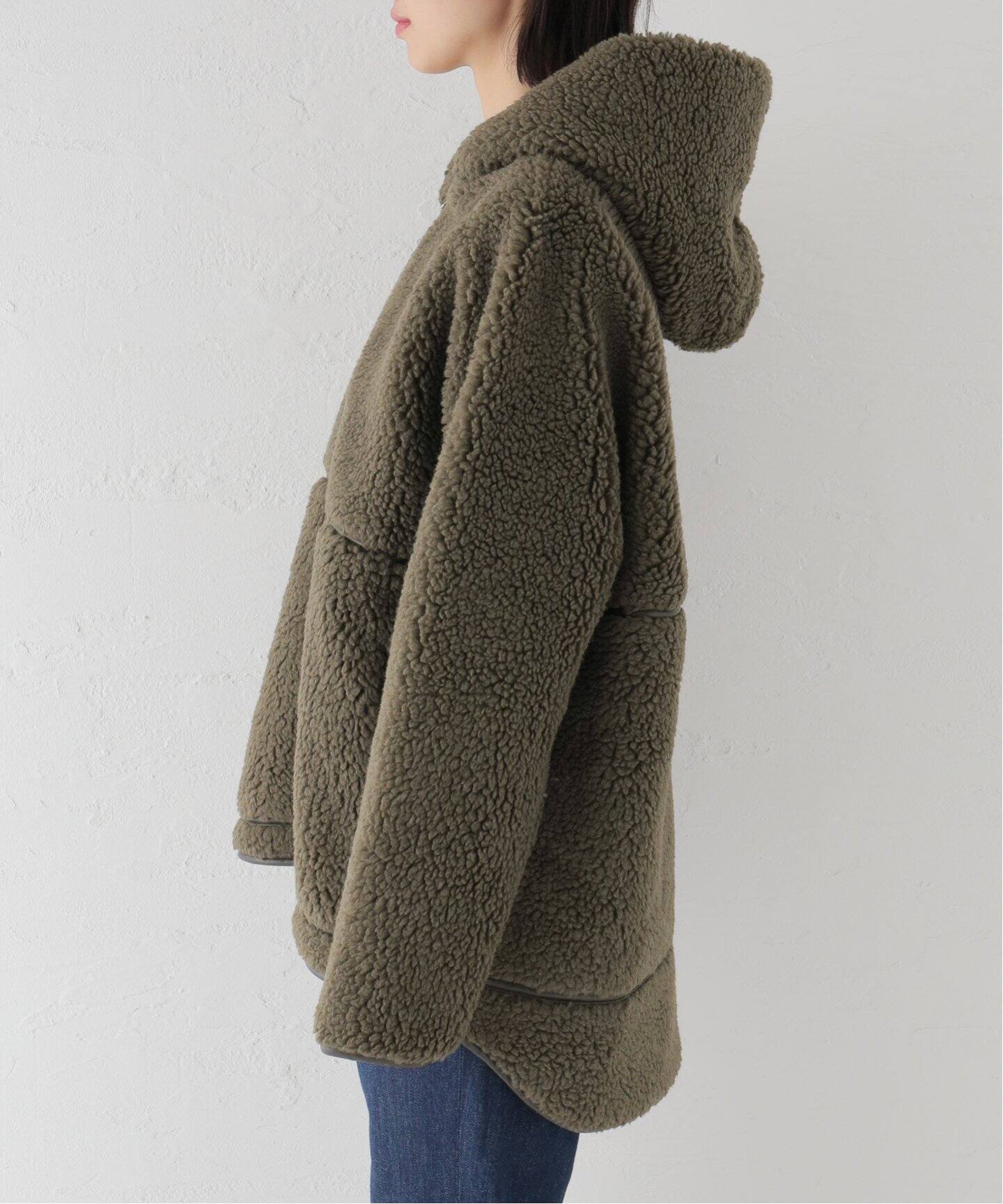 CALUX/キャラクス】SHERPA HOODIE（その他ブルゾン／アウター  