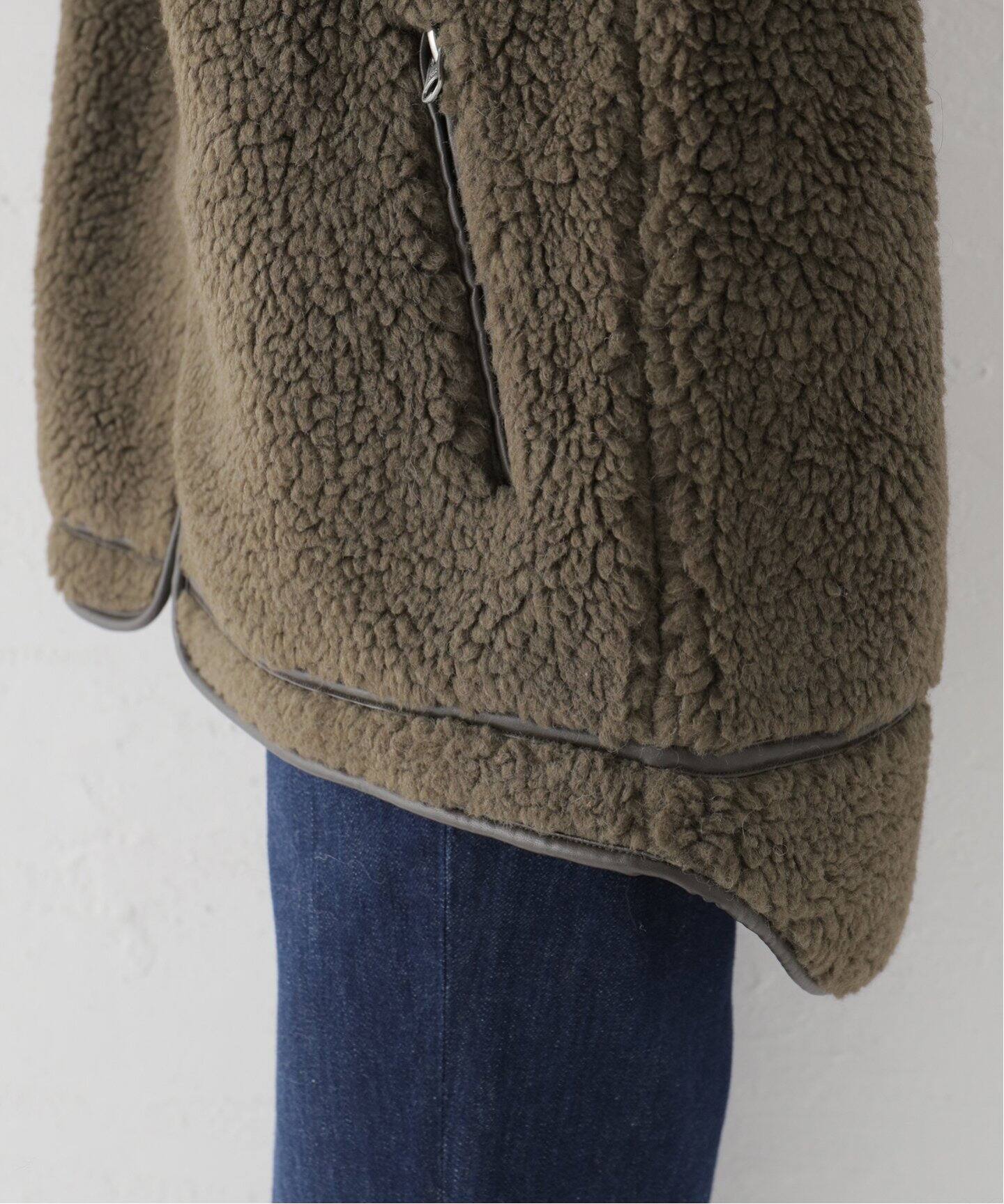 CALUX/キャラクス】SHERPA HOODIE（その他ブルゾン／アウター  