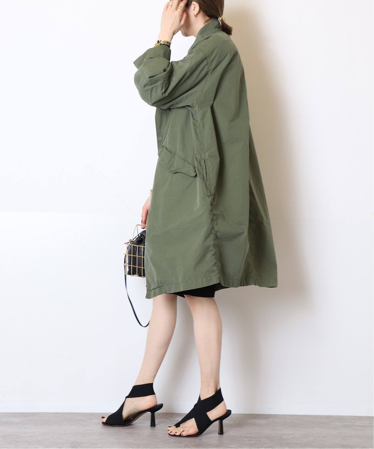 ドゥーズィエムクラス 19SS いじれ military coat ミリタリーコート