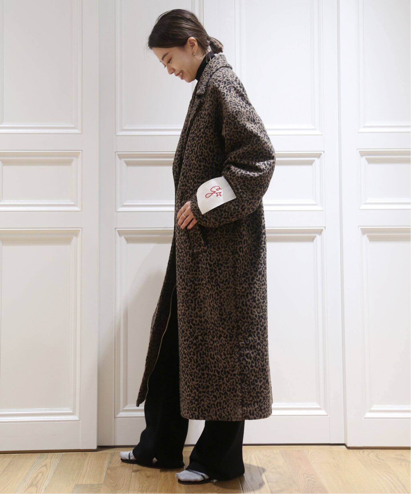 Jacquard Quilting Coat 36 クリーム（GOLDEN GOOSE/ゴールデングース 