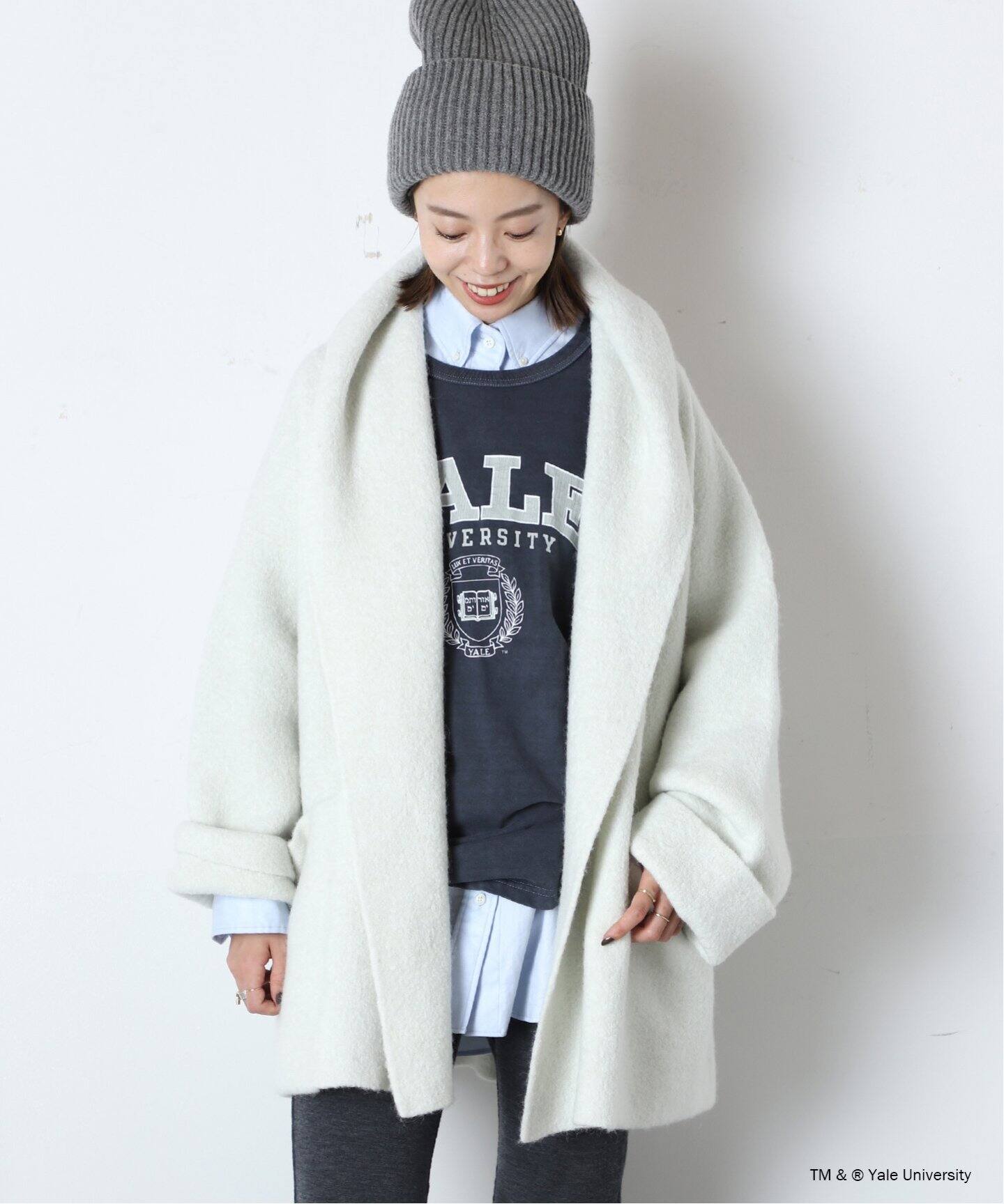 LAUREN MANOOGIAN/ローレン マヌージアン】DOUBLE FACE コート  