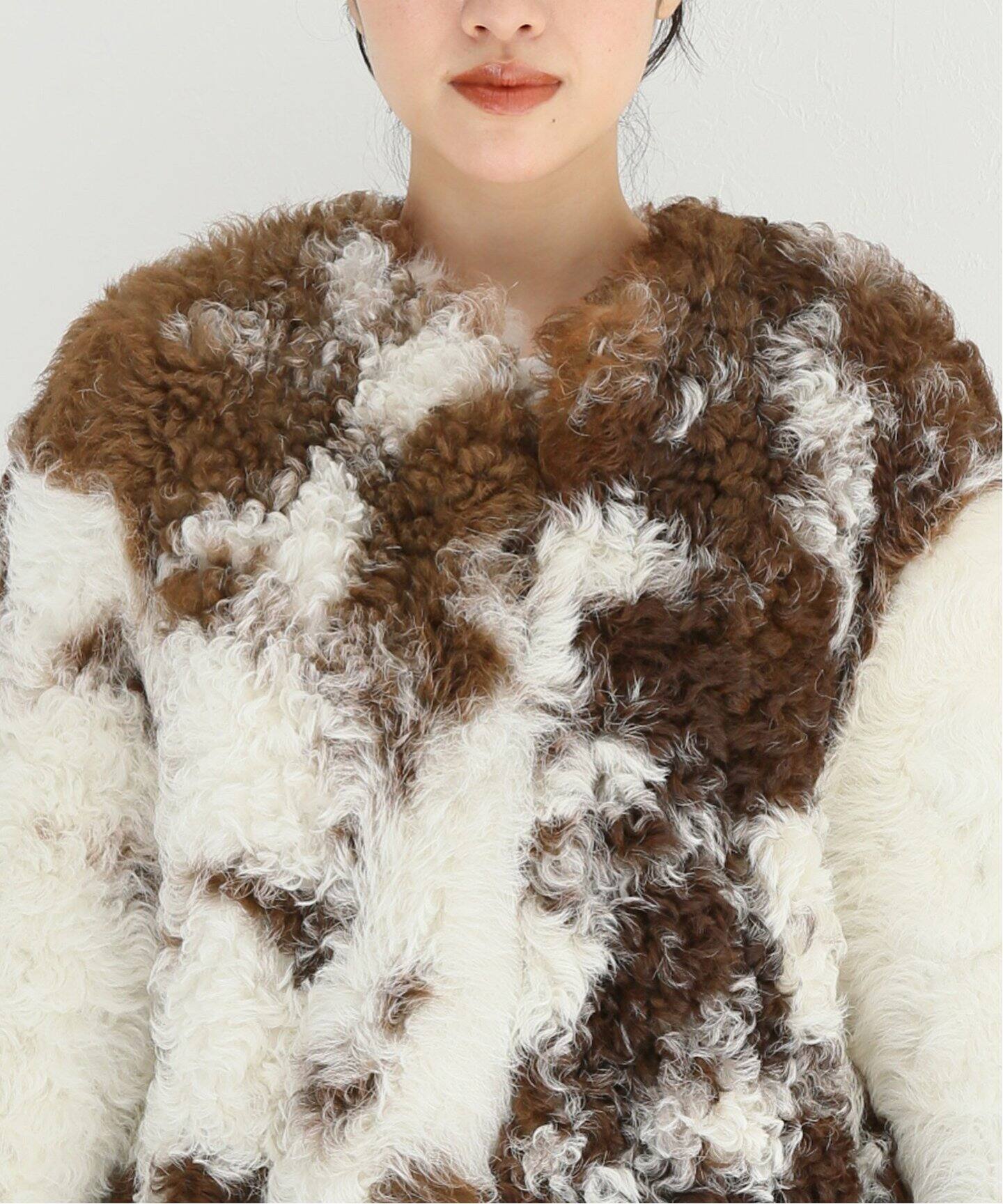 DSQUARED2/ディースクエアード】Cocoon オーバーコート（ムートン 