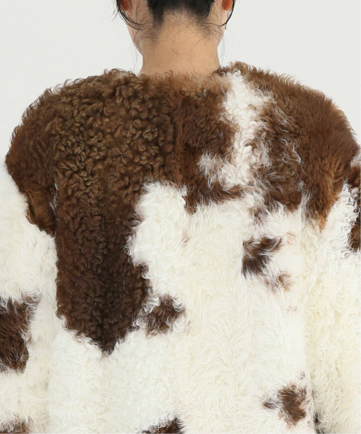 DSQUARED2/ディースクエアード】Cocoon オーバーコート（ムートン 