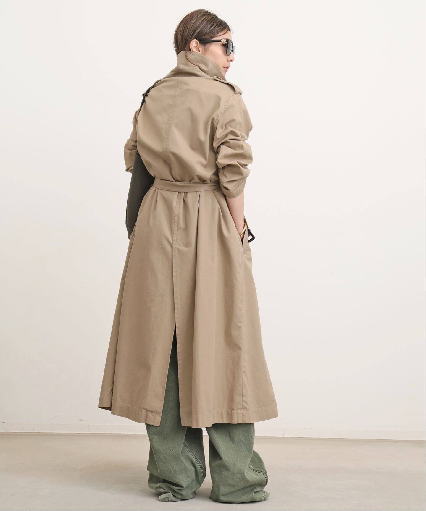 Oversize Trench Coat（トレンチコート）｜L 