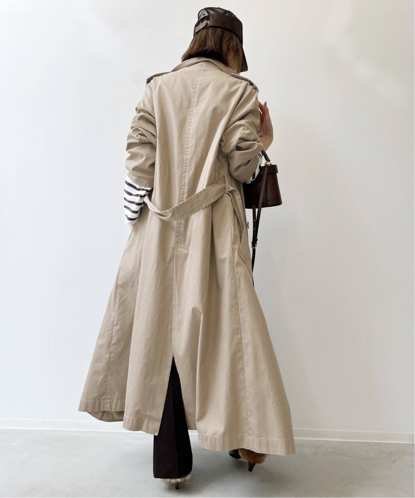 Oversize Trench Coat（トレンチコート）｜L 