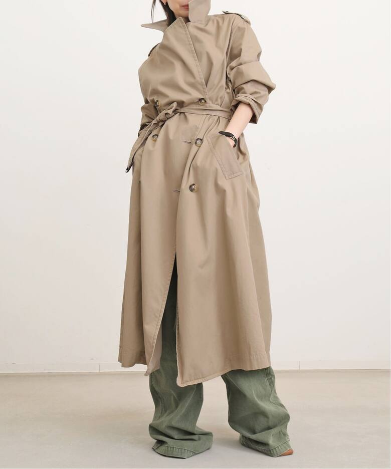 Oversize Trench Coat（トレンチコート）｜L
