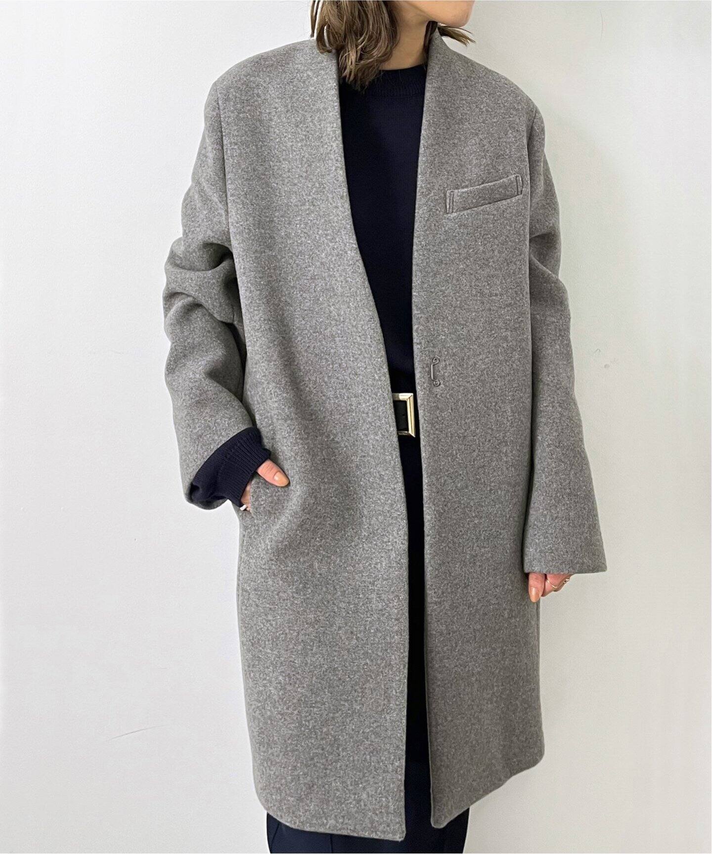 No Collar Chester Coat（その他ブルゾン／アウター）｜L