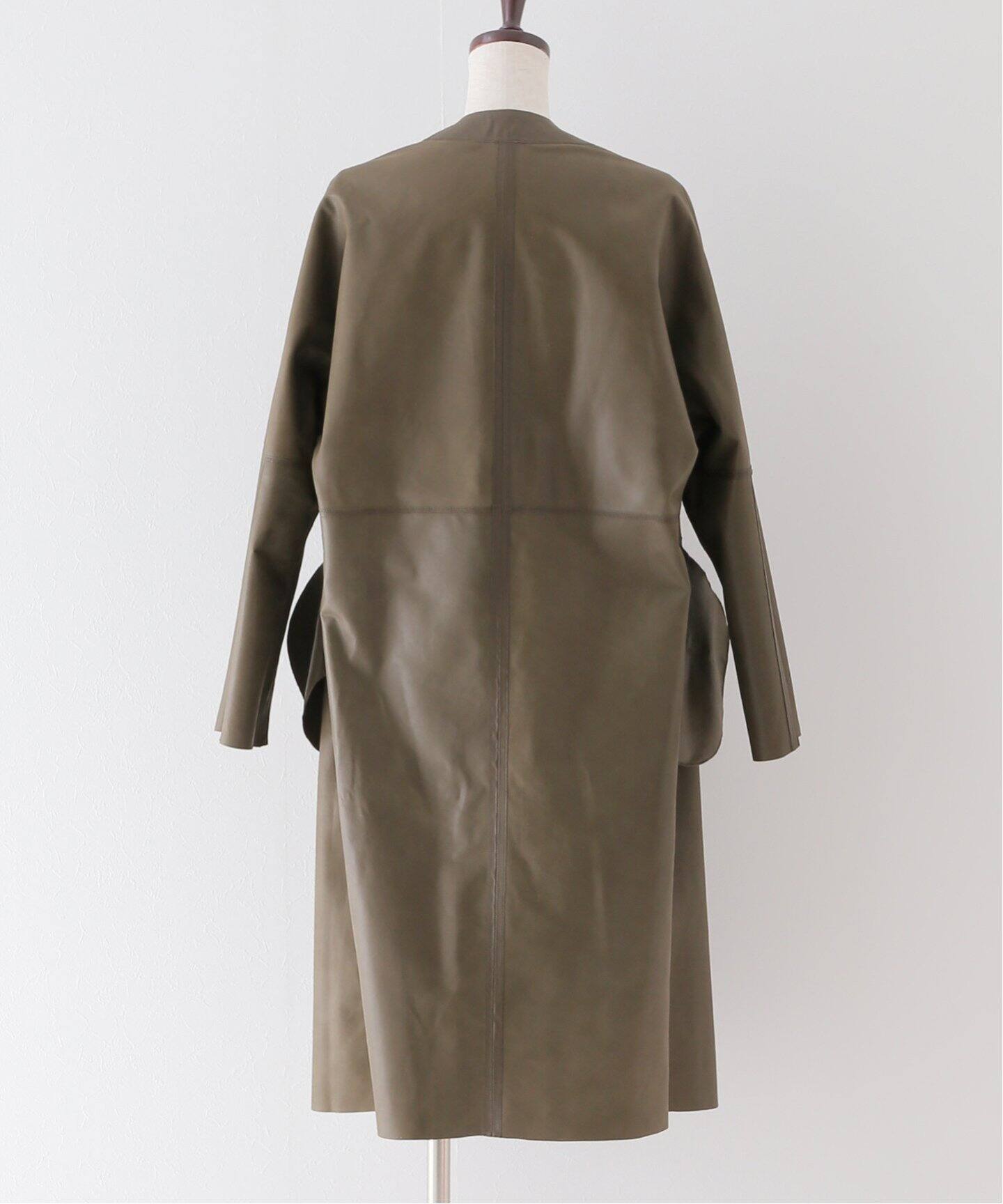 32 PARADIS/トラントドゥ パラディ】N/C COAT (Nappa Leather)（その他 