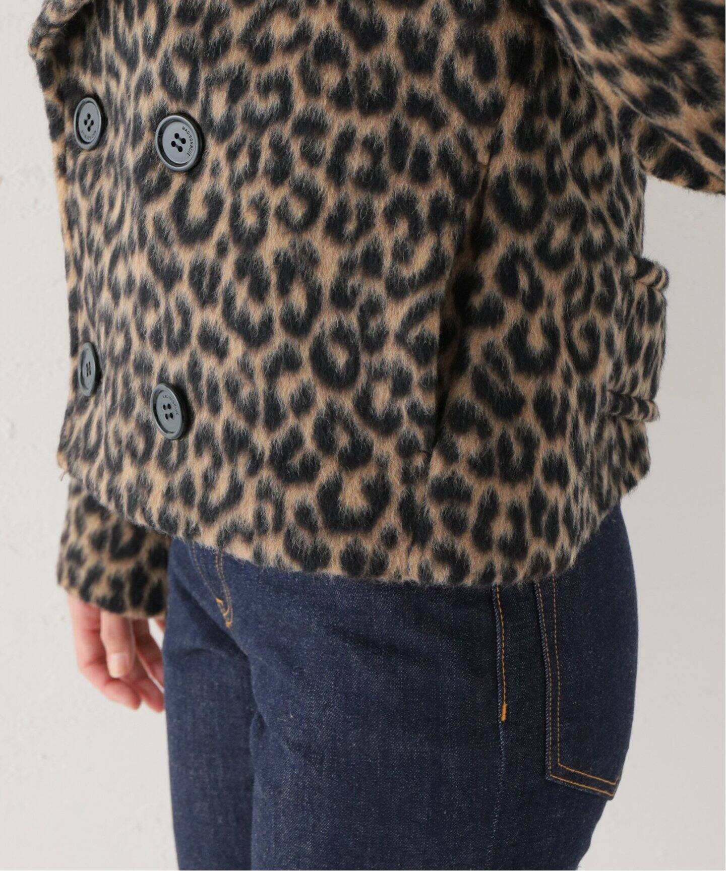 MADISONBLUE/マディソンブルー】PEA JACKET LEOPARD（その他ブルゾン 
