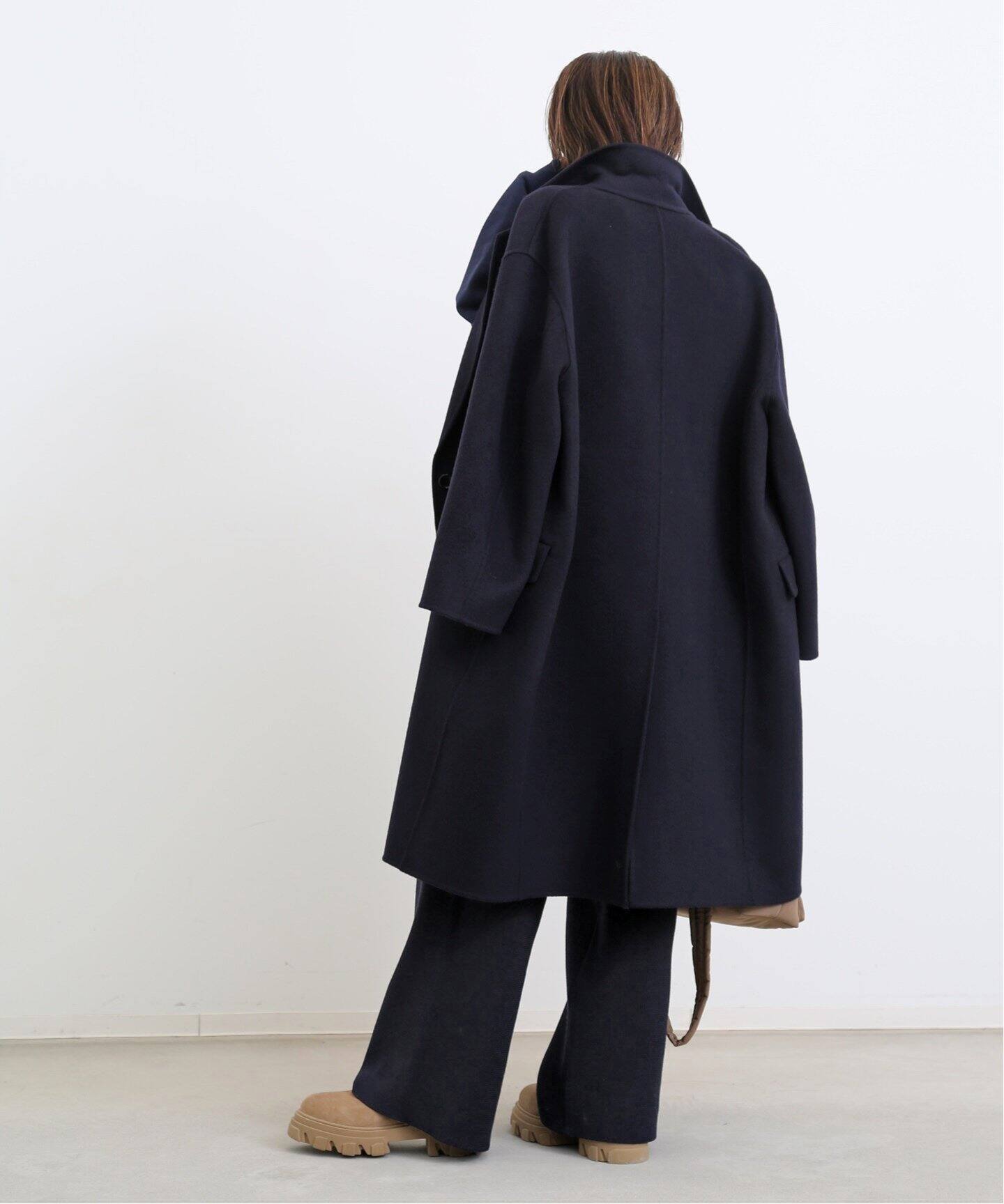 W Face Coat（チェスターコート）｜L