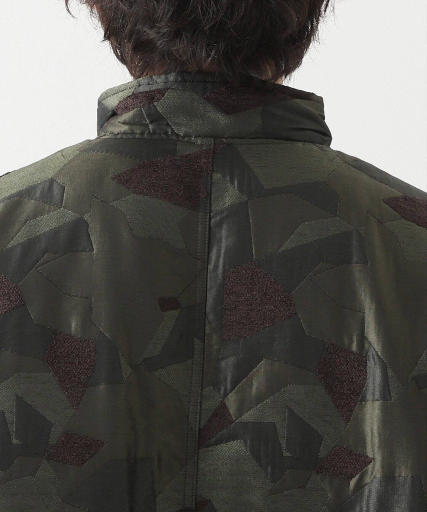 ジャケット・アウター Needles C.P. Jacket PE/AC Stone Camo Jq. Needles C.P.COAT Stone Camo ミリタリーコート