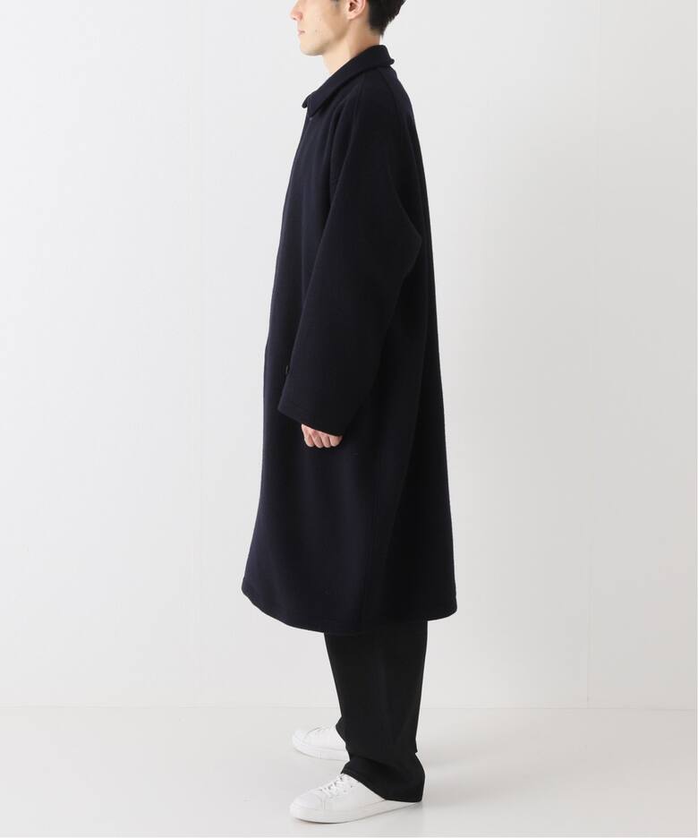 SEEALL / シーオール】COCOON BALMACAAN COAT（ステンカラーコート 