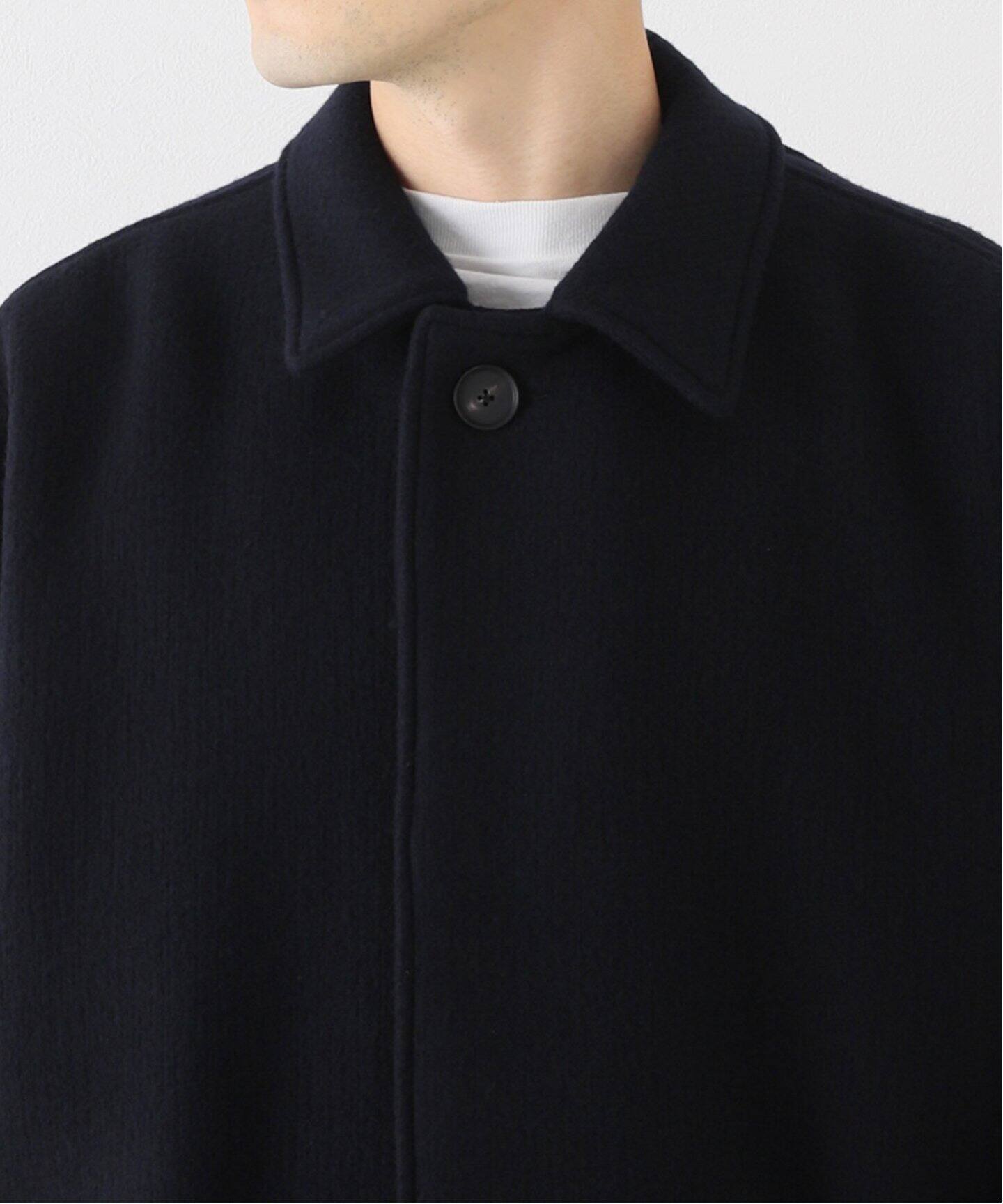 SEEALL / シーオール】COCOON BALMACAAN COAT（ステンカラーコート 
