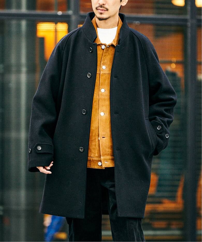 warder ライトカシミヤメルトンダブルコート(Mサイズ) 築き
