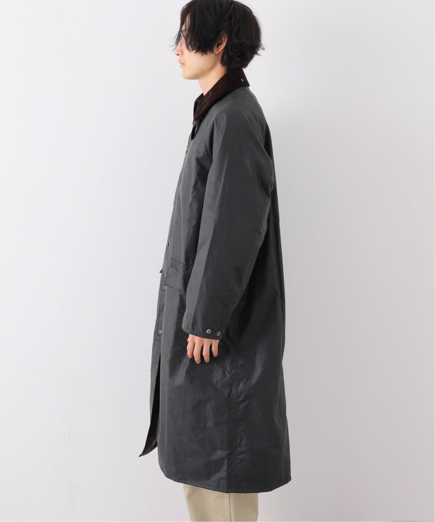 Barbour / バブアー】OS WAX BURGHLEY/ バーレー（ステンカラーコート 
