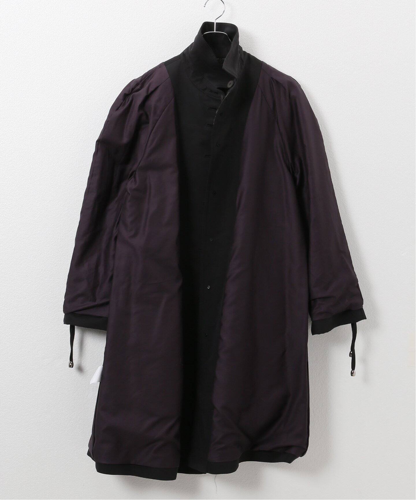orimi scarf maxi coat たすかる