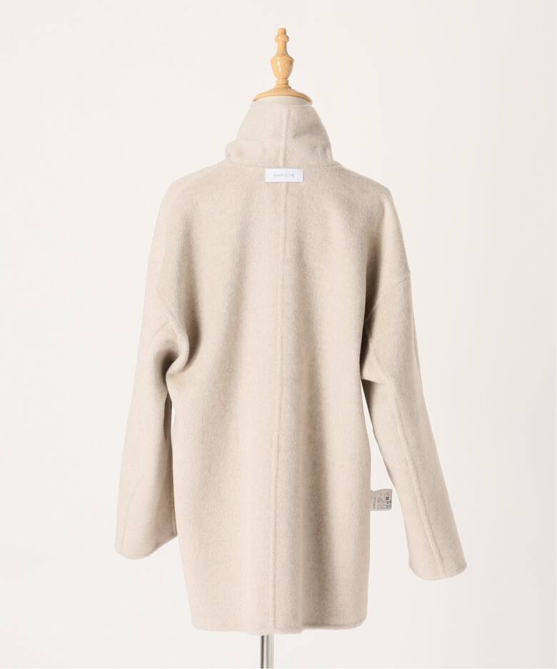 ショートビーバーミドル丈コート（その他ブルゾン／アウター）｜B.C  