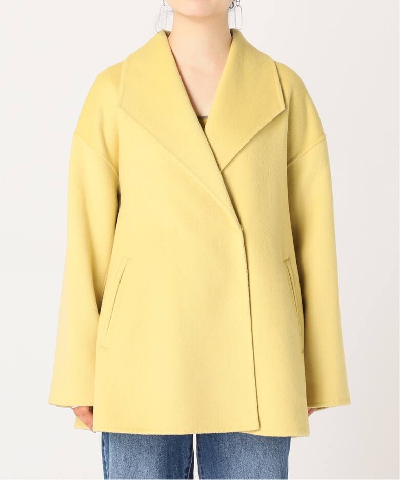 ショートビーバーミドル丈コート（その他ブルゾン／アウター）｜B.C  