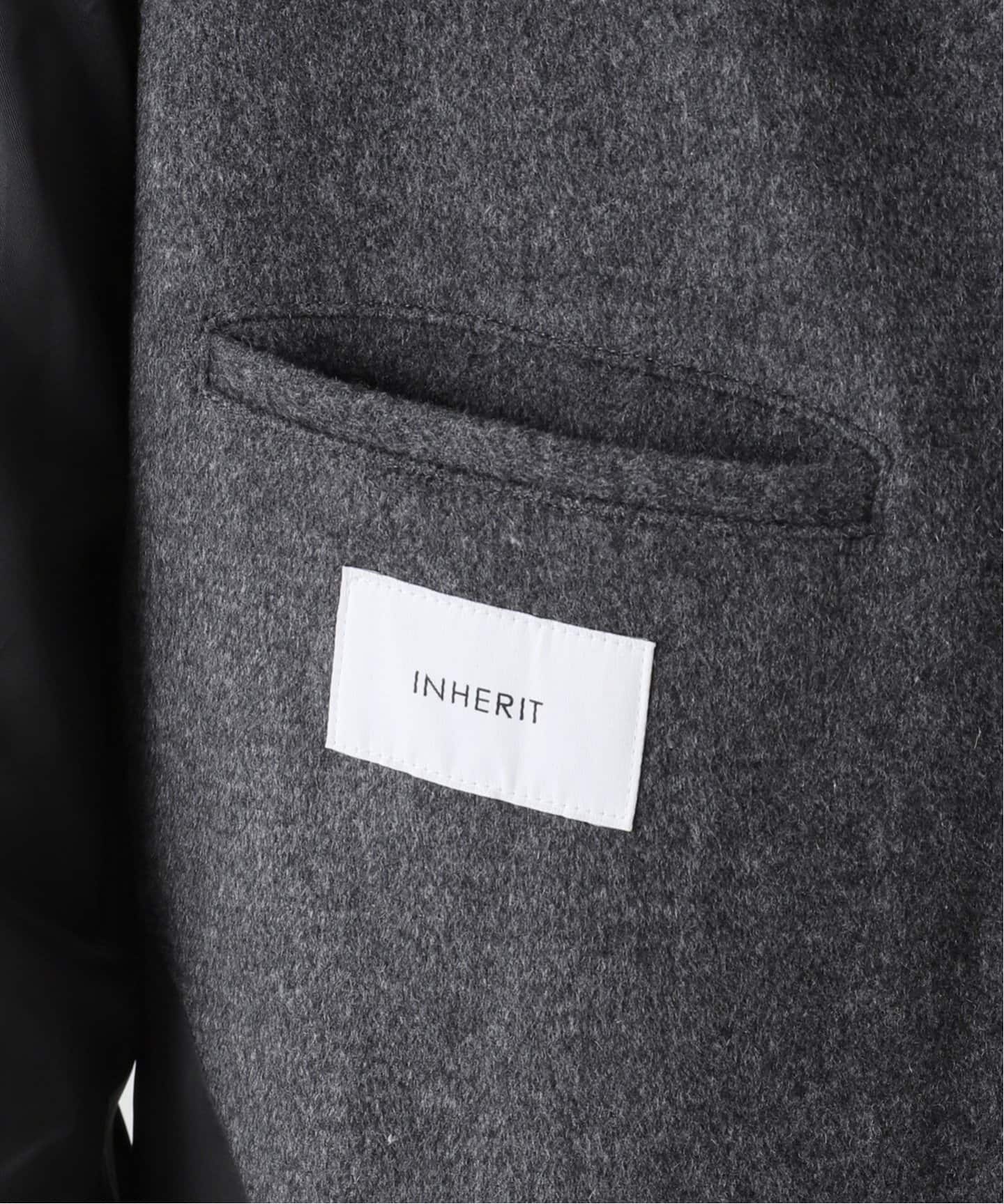 【受注生産品番】40carats&525 ウールロングコート&ロングベスト DOUBLE CLOTH ウールチェスターロングコート（チェスターコート