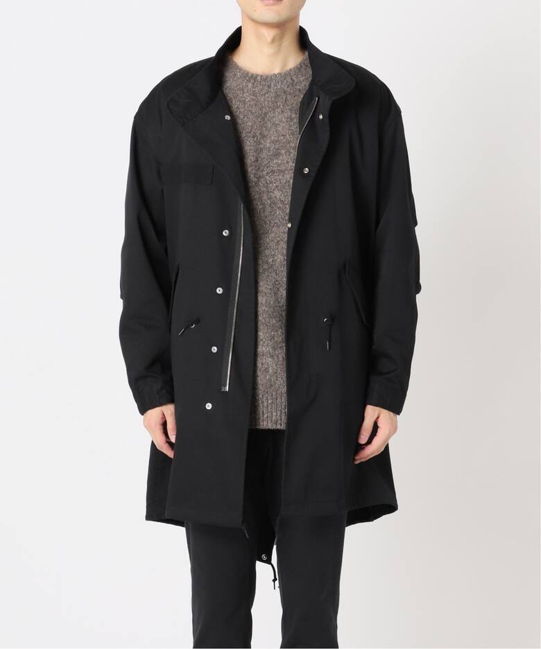 オーバーサイズモッズコート with ファーライナー（モッズコート  