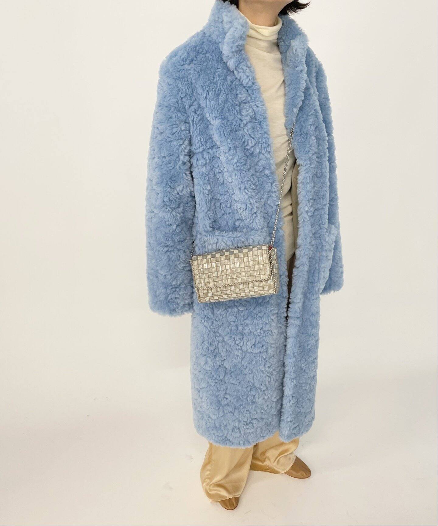 Shrimps/シュリンプス】ロングファーコート（その他ブルゾン／アウター  