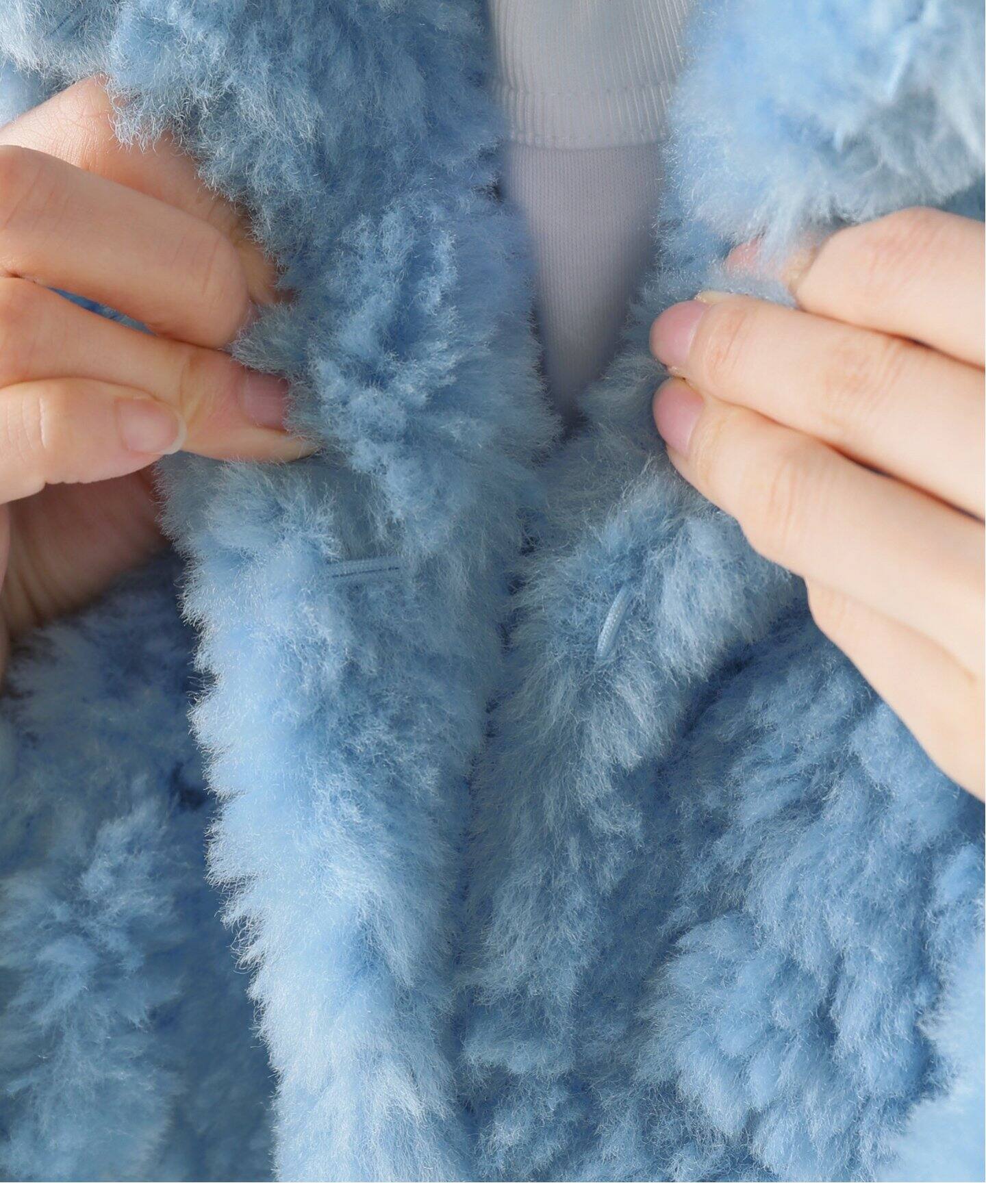 Shrimps/シュリンプス】ロングファーコート（その他ブルゾン／アウター  