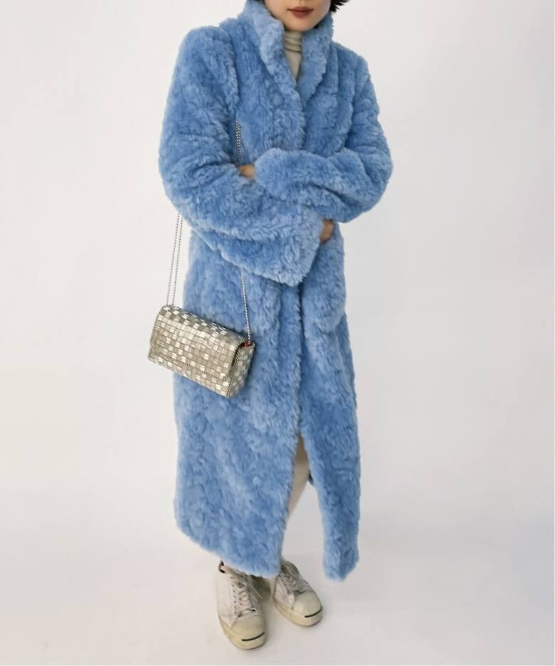 Shrimps/シュリンプス】ロングファーコート（その他ブルゾン／アウター  