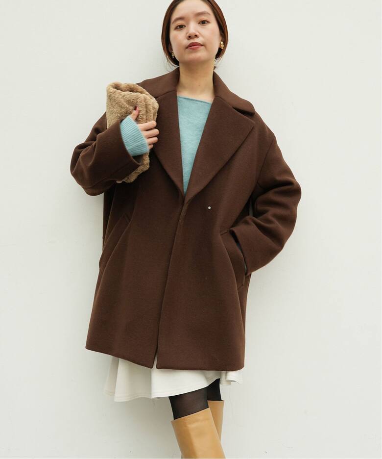 IENA イエナ MANTECO コクーンショートコート34サイズ