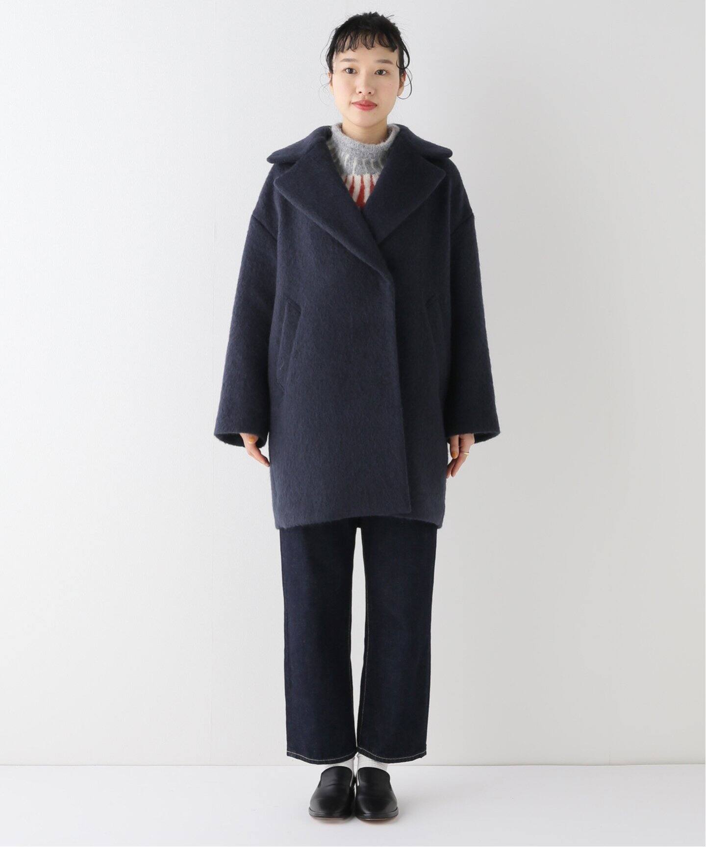 ウールモヘヤシャギーコート（チェスターコート）｜IENA（イエナ）の  