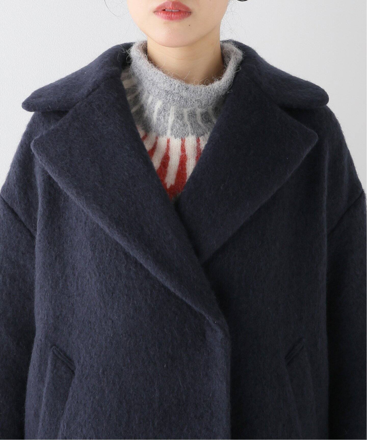 ウールモヘヤシャギーコート（チェスターコート）｜IENA（イエナ）の  